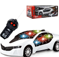 Remote Control Spray Mist Car – High-Speed RC Drift Car with Lights, Rechargeable Battery, Smoke Effect, 2.4GHz Racing Car, Toy Gift for Kids. 