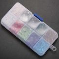 300 Pcs Glass Beads, 8mm 10 Color Beads Crystal Beads. 