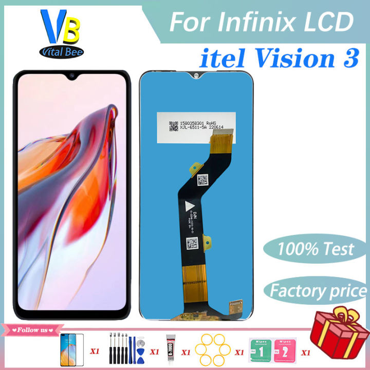 LCD For itel Vision 3 LCD Display Touch Screen Digitizer Assembly ...