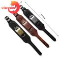 Vist Fox Men Bangle Wide Cool Animal Head Male Bracelet. 