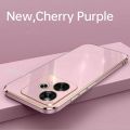 Square Plating Multi Color Casing For Xiaomi Redmi Turbo 3 5G 2024 Turbo3 RedmiTurbo3 Side Silicone Soft Shockproof TPU Camera Protect Anti Drop Phone Case Back Cover. 