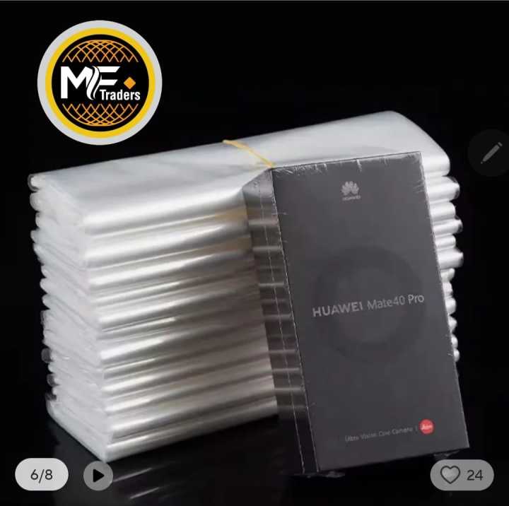 POF Plastic Heat Shrink Wrap Bags custom Clear For Packaging Transparent POF Heat Shrink Wrap Film 6.75 ×12 size