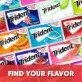 TRIDENT BUBBLE GUM ALL FLAVORS 14 STICK. ORIGINAL. 