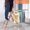 Multi-Usage Aluminium Clothes Drying Rack With Ladder. 