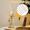 Stable Flame Premium Cotton Red Stitch Oil Burner for Safe Hurricane Lanterns Essential Kerosene Lamp Accessories Kerosene Lamp. 