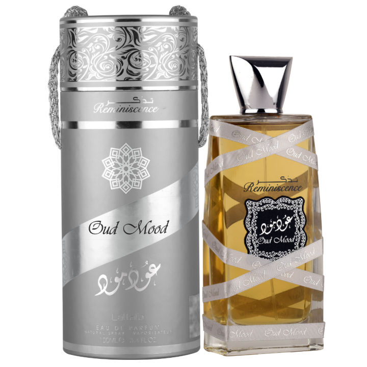Lattafa Oud Mood Silver Reminiscence EDP 100ML for men