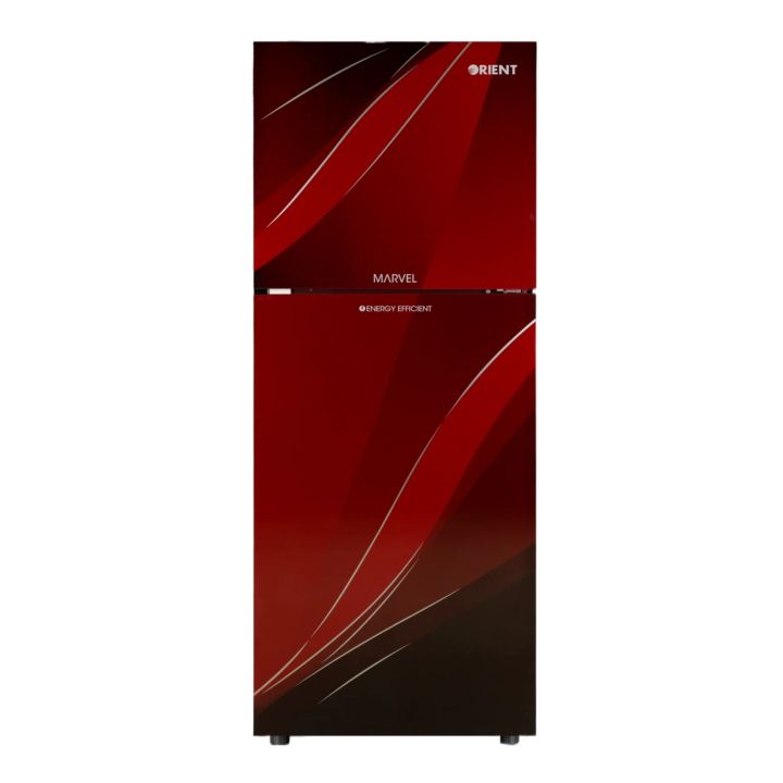 Orient MARVEL 225 Blaze Red Refrigerator – 8 Cubic Feet 225 Liters Single Door Direct Cool Energy Efficient Fridge