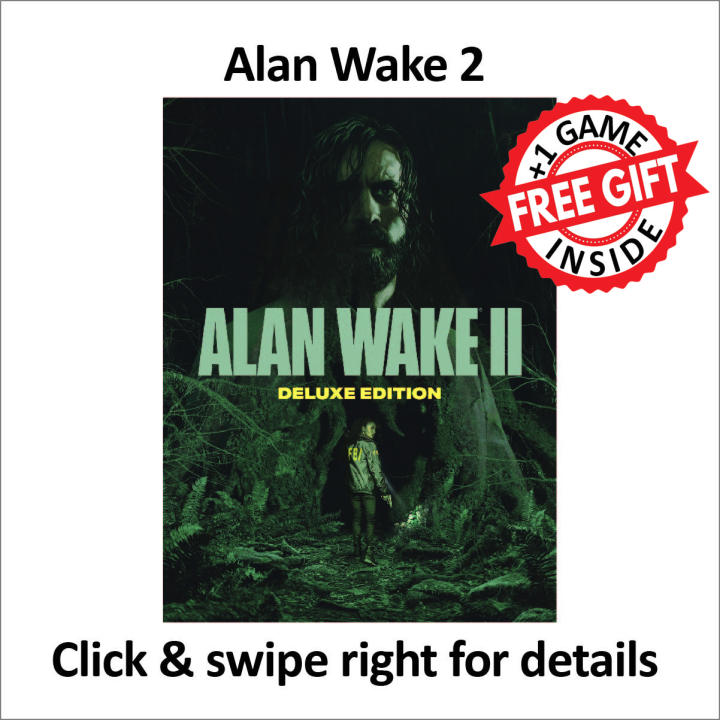 Alan Wake 2 Deluxe Edition Game For PC (Google Drive/ Mediafire)