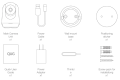 Botslab 2E 2K 360° WiFi Camera: AI Tracking, Night Vision, 2-Way Audio (Home/Office). 