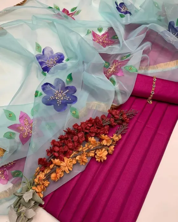 New%20Arival%20Most%20Demanding%20Article%20%20Hand%20Paint%20Emblished%20Organza%20With%20Beats%20Adda%20Work%20Dupatta%20Along%20Qataan%20Silk%20Shirt%20&%20Trouser%20-%20Image%204