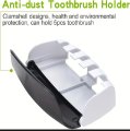 Automatic Toothpaste Squeezer Dispenser Toothbrush Holder Set Wall Mount Dust Proof Toothbrush Storage Rack Bathroom Accessories. 