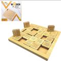 Wooden Number Tiles Puzzle Game – Educational 8, 15, and 24-Digit Moving Puzzle Toy for Kids and Adults – Perfect for Family Fun and Early Learning!. 