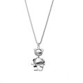 New Necklace With Movable Limb Cartoon Cute Couple Bear Necklace Female Teddy Bear Pendant Necklace. 