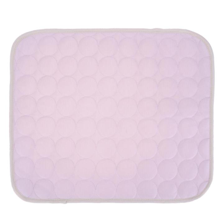 Summer Pet Dog Cat Self Cooling Mat Heat Relief Mesh Bed Sleeping Cushion Pad
