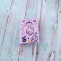 Kpop BTS BT21 Mini Photo Binder Transparent Photo Album 32 Pockets Idol Fan Photocard Mini Album Storage Collect. 