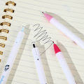6pcs Kawaii Cartoon Kuromi Writing Pen Cute Stationery Quick Drying Gel Pen SUPER BABY. 
