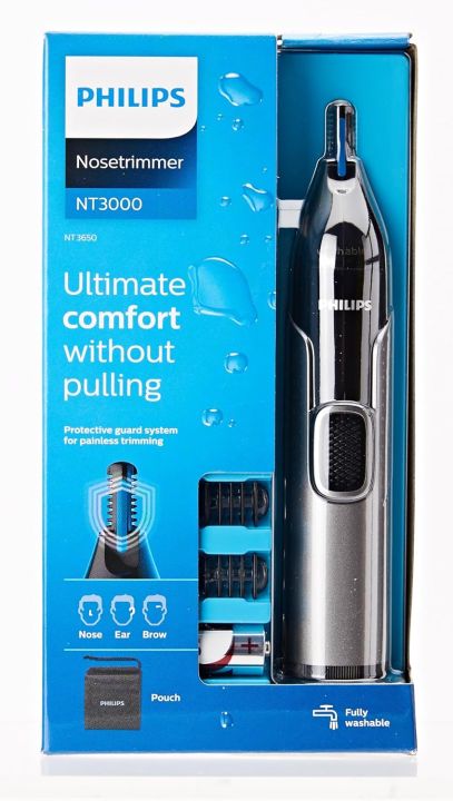 Philips Nose trimmer series 3000 Nose, ear & eyebrow trimmer NT3650