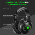 PHOINIKAS Q9 PROFESSIONAL WIRELESS BLUETOOTH GAMING HEADSET |NOICE CANCELLATION MIC |40H Playtime |7.1 SURROUNDED SOUND CHANNEL. 
