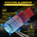 Etase 2X 7440 Canbus Super Bright Error Free LED Bulb for T20W21W 144 SMD Amber Reverse Tail Turn Signal Light. 