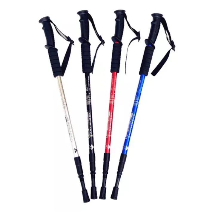 Blue%20Walking%20Stick%20with%20Palm%20Grip%20Adjustable%20Height%20Left%20Right%20handle%20Cane%20New%20for%20mountain%20tracking%20hiking%20adventure%20outdoor%20sports%20-%20Image%202