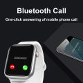Original X8 Smart Watch 1.54 Inches Full Touch Screen with Bluetooth Call Message Reminder Music Speaker Custom Dial. 