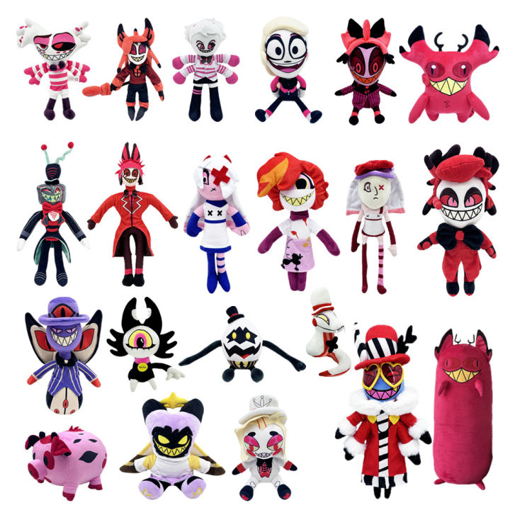 HELLUVA THE CIRCUS Demon Boss Plush Toy Doll Anime Hell Inn husk meow