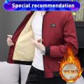 READY STOCK bomber jacket men jacket lelaki baju sweater lelaki 2020 musim luruh dan musim sejuk ditambah jaket tebal jaket lelaki jaket lelaki nipis versi versi korea slim slim plus kapas kot lelaki. 
