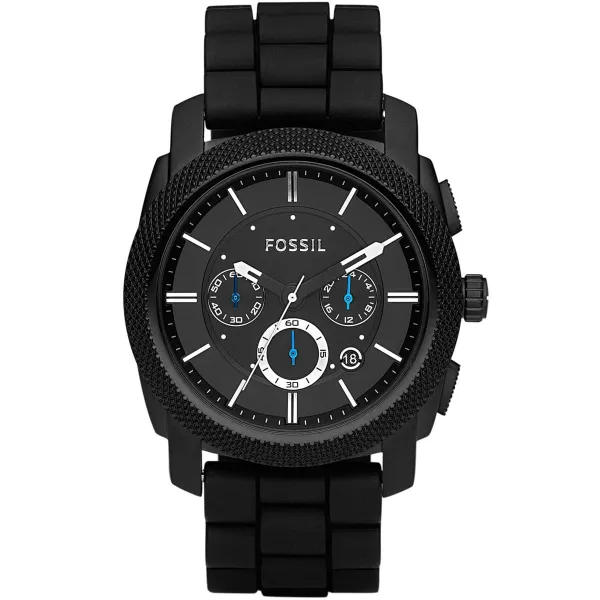 Fossil men's silicone strap sport watch best sale