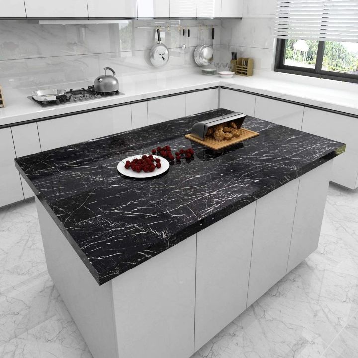 60cm%20x%202%20Meter%20Marble%20Texture%20Design%20PVC%20Waterproof%20Self%20adhesive%20Wallpaper%20Sticker%20Wallsticker%20Furniture%20New%20Skin%20Kitchen%20Cabinet%20Contact%20Paper%20Stickers%20Oilproof%20Sticker%20Table%20top%20Sticker%20-%20Image%204