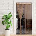 Shiny Tassel Flash Golden Line String Curtain Window Door Divider Sheer Curtain Valance Door Treatment Home Decoration. 