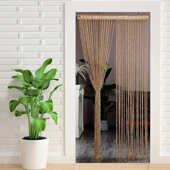 Shiny%20Tassel%20Flash%20Golden%20Line%20String%20Curtain%20Window%20Door%20Divider%20Sheer%20Curtain%20Valance%20Door%20Treatment%20Home%20Decoration%20-%20Image%202