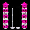 2 pcs packs - Balloons Side POLES /  Table Side Balloon Poles. 