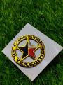 1pc Star Silicone Sticker for Bike and Car Decoration Silicone Coated Mobile Sticker. 