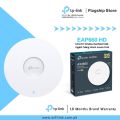 TP-Link Wi-Fi 6 Access Point Dual Band Gigabit Ceiling Mount EAP660 HD AX3600 Wireless Dual Band Multi-Gigabit Ceiling Mount Access Point - 18 Months Brand Warranty. 
