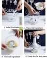 Manual Chopper Hand Operated - Manual Hand-Powered Food Chopper Machine for Meat , Vegetables - Kitchen Gadgets - Chopper Machine hand pump - Kitchen accessories. 