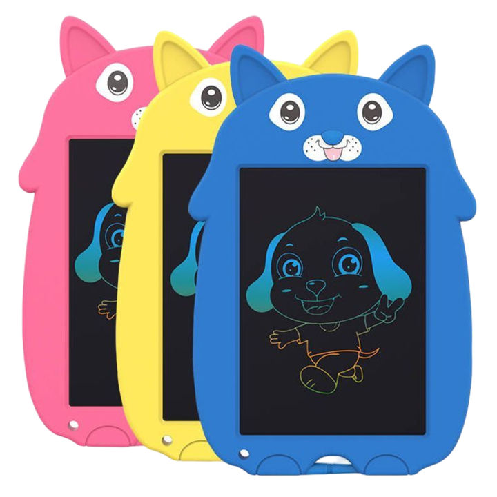 Cartoon%20Style%20High%20Quality%20Multicolor%20Display%20LCD%20Drawing%20Writing%20Tablet%20for%20Kids%20&%20Adults%20with%20Pen%20Erasable%20Colorful%20E-writer%20Digital%20Memo%20Pad-USB%20Rechargeable%20Model%20-%20Image%202