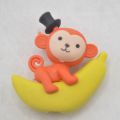 3D Monkey Banana Eraser. 