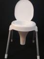 High Quality Fiber Washroom Commode Chair. 