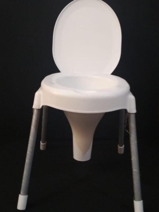 High Quality Fiber Washroom Commode Chair