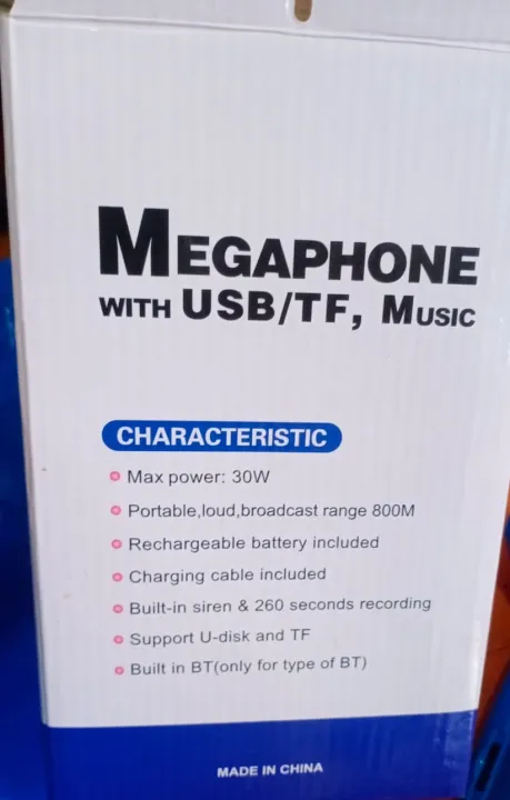 Megaphone%20MA-140%20Handheld%20USB%20Rechargeable%20Healer%20Loud%20Speaker%20Handle%20Megaphone%20with%20USB/SD/Bluetooth/Siren/Recording%20Rechargeable%20Battery%20Waterproof%20Multifunction%20-%20Image%203