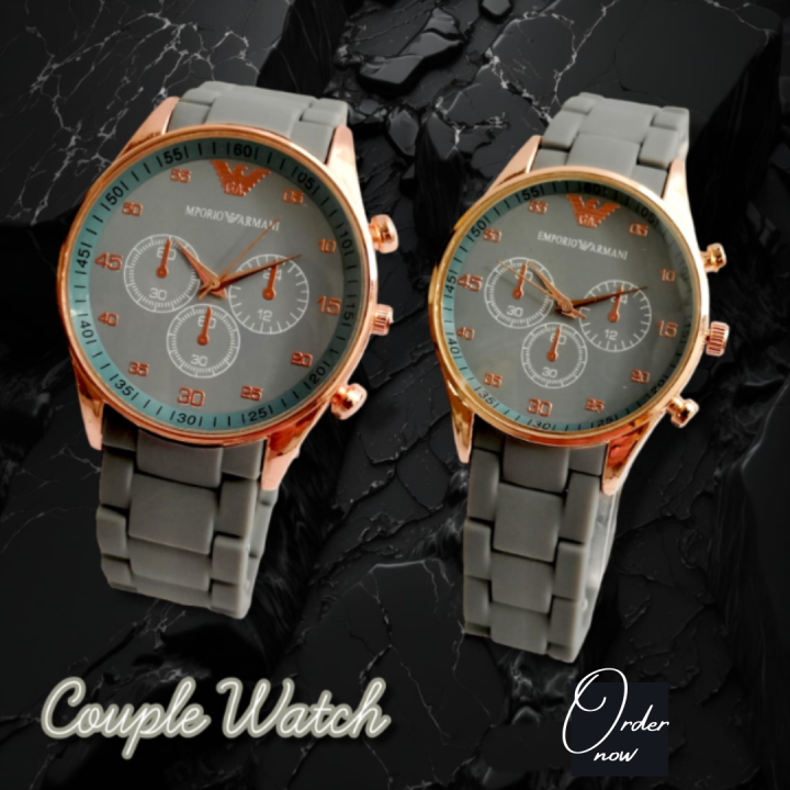 COUPLE%20WATCH%20EMPORIO%20ARMANI%20RUBBER%20CHAIN%20&%20PUSH%20BUTTON%20LOCK%20DECENT%20LOOKS%20(with%20free%20normal%20box).%20-%20Image%205