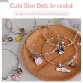 【TY】Bracelet Female Cartoon Cinnamoroll Dog Kulomi Adjustable Bracelet Couple Best Friends Bracelet TY. 