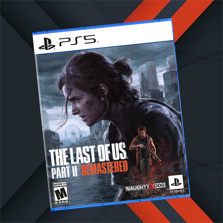 PLAYSTATION 5 DVD THE LAST OF US PART 2 REMASTERED PS5 GAME
