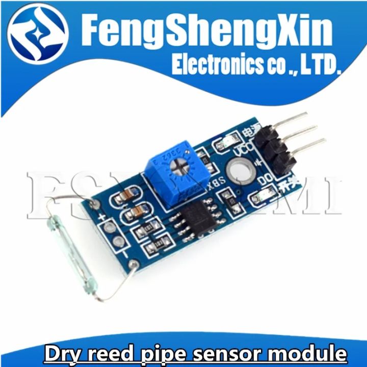 1pcs New mka14103 Dry reed pipe sensor module magnetron module dry reed switch magnetic control switch for Arduino Reed Module