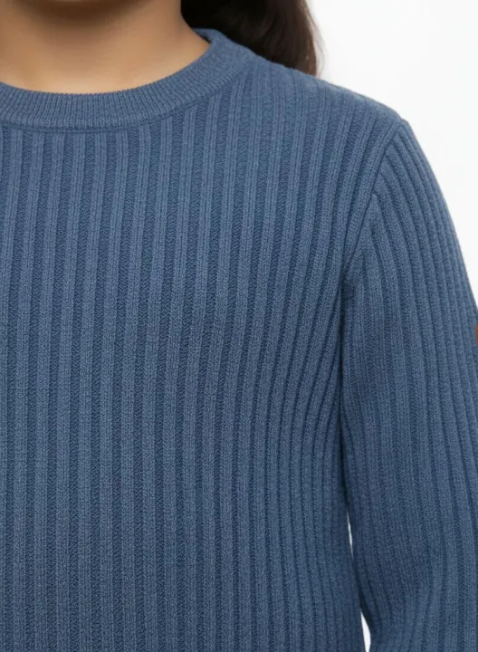 Cozy%20Blue%20Ribbed%20Knit%20Sweater%20Soft%20ribbed%20fabric%20sweater%20for%20baby%20girls%20fashion%20clothing%20-%20Image%203