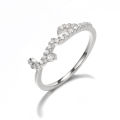 Custom Luxury Zircon Saudi Arabia Letter Stainless Steel Fashion Fine Bracelet Necklace Iced Out Crystal Jewelry Set for Women. 