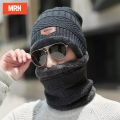 Beanie cap-Wool cap with neck warmer for men women| Winter cap for Unisex. 