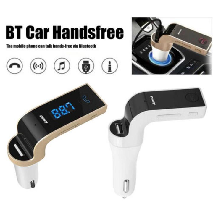 4-in-1 CAR G7 Bluetooth FM Transmitter With USB Flash Drives /TF MP3 Music Player Bluetooth Car Kit USB Car Charger With Box MP3 Car FM Modulator