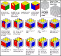 Original Rubik's 4x4 Cube Stickerless Bright Large Magic Cube. 