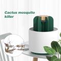 Sothing Mosquito Killer Lamp Portable cactus USB Electric Mosquito Repellent Insect Trap UV Light. 